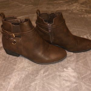 Women’s ankle boot brown -10